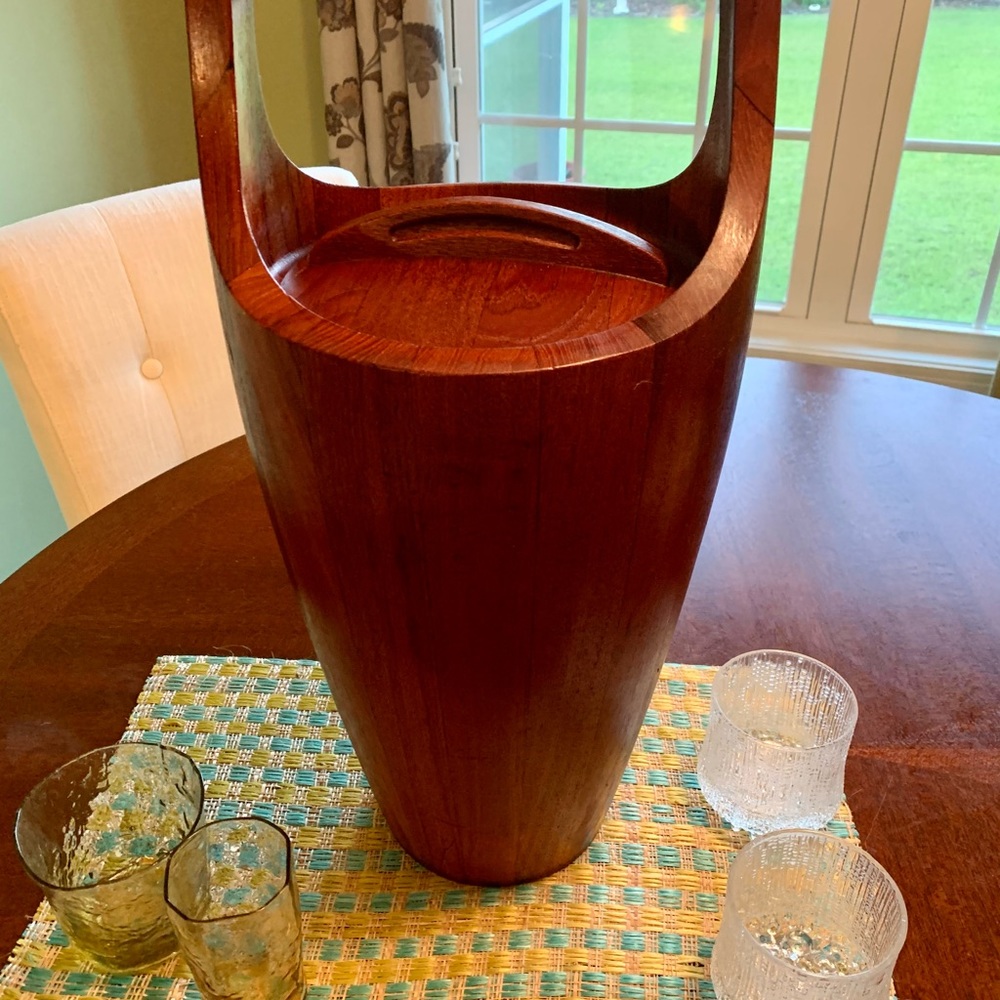 Dansk Teak Ice Bucket